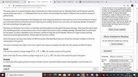 CODEFORCES ROUND 662 DIV 2. 07-08-2020