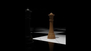 Chess Queen 3D Model in Blender 3.0.1 | SG | Built Digitally | 3D Modelling |