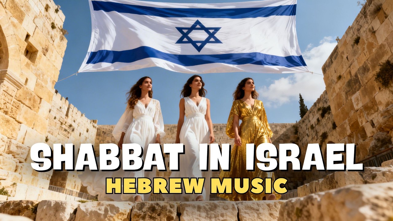 Shabbat Shalom from Israel | Calm Hebrew Worship Music from Jerusalem