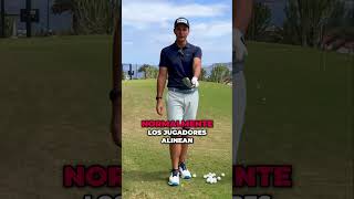 CARA DEL PALO 🤨 alinéala bien 👌🏻 #clasesdegolf #golfswing #golf