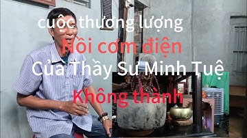 Nồi cơm Điện phát ra tiếng Chuông của Sư Minh Tuệ