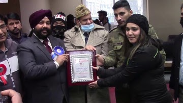 Renzushah, Baldev Singh, Adil, Concluded "Khelo Kashmir" Martial Art  Grand championship