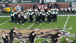 Ohio University Marching 110 - OHIO vs WVU - Halftime Performance - Latina Divas! - 9/6/25