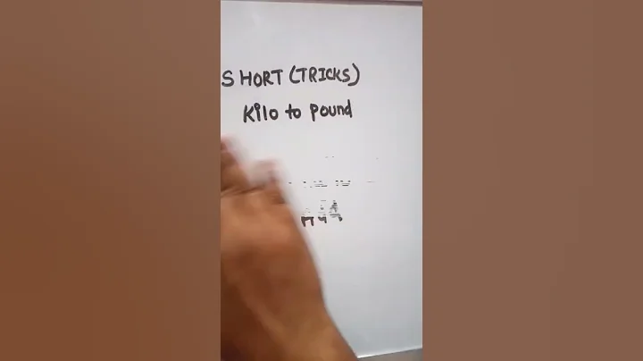 Math short Trick | Convert kilos to pound #mathshortcuttricks #shorts