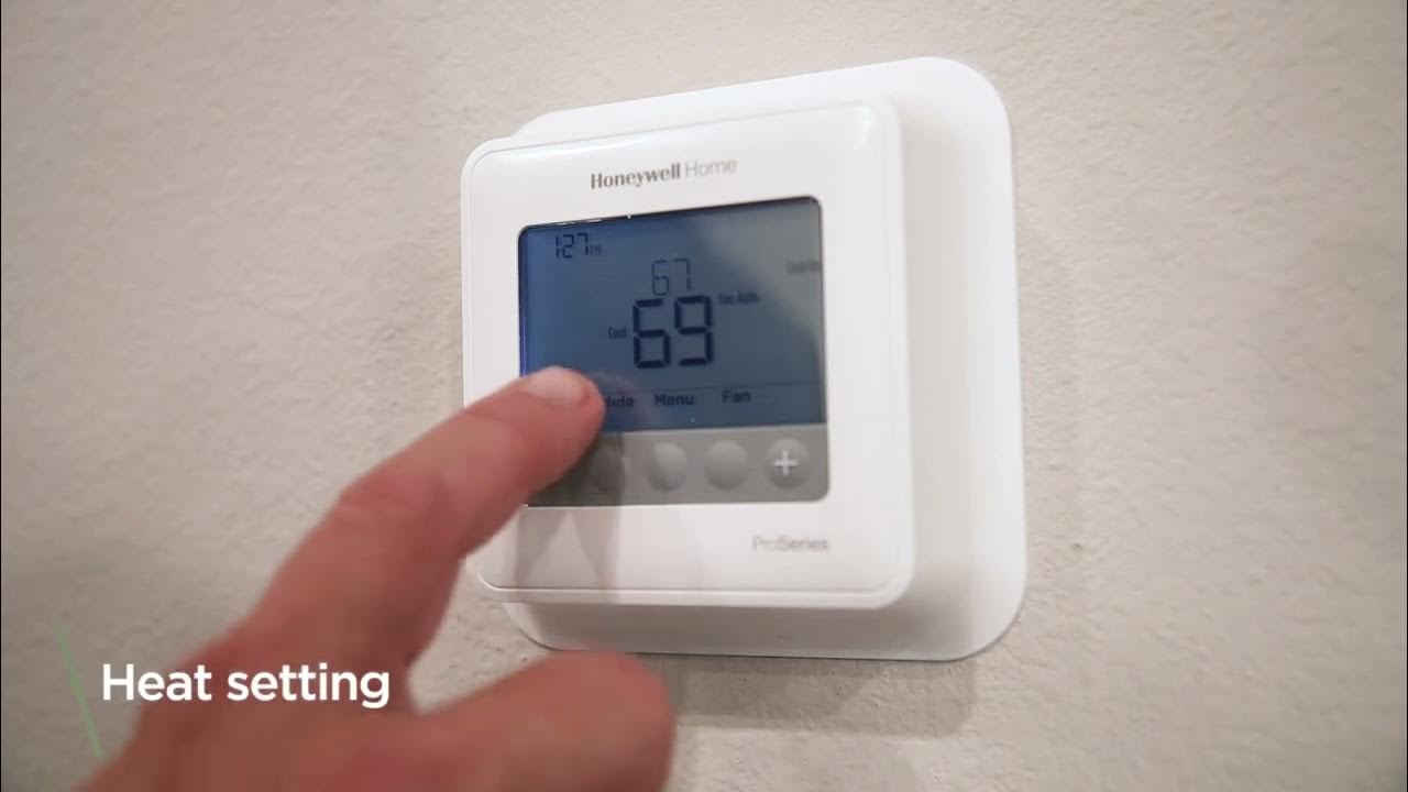 How to Operate the Thermostat - YouTube