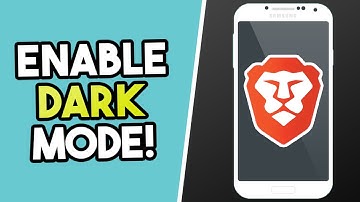 How To Enable Dark Mode On Brave Browser!