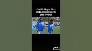 Cardi B and Megan plays football ⚽️
