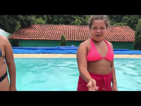 Desafio da piscina!!! (meu primeiro vídeo)