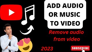 Add audio to Video ,  Remove audio from a video ,  How to add/remove music/sound from a Video screenshot 2