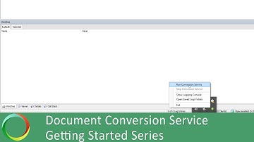 Start | 3 of 5 Document Conversion Service Getting Started Series | PEERNET