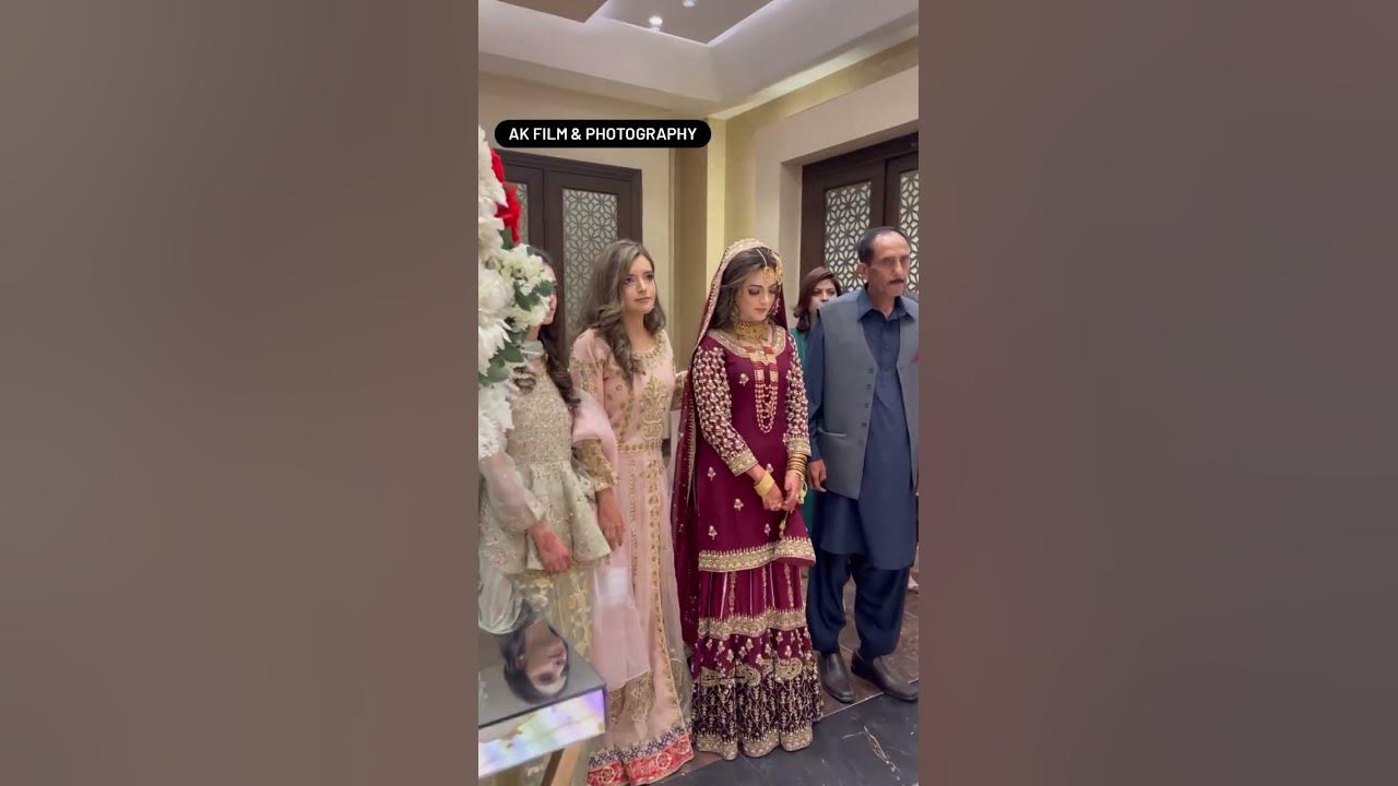 Afreen Afreen || Rahat Fateh  Ali Khan || Nikkah Ceremony || Bridal Entry Nikkah || Pakistani #2024