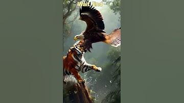 "Tiger + Eagle = The Ultimate Predator! 🦅🐅🔥    #TigerEagle #HybridBeast