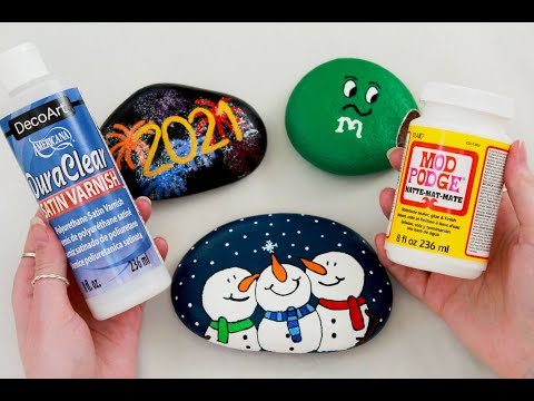 What is the best sealer for painted rocks? - Rock Painting 101