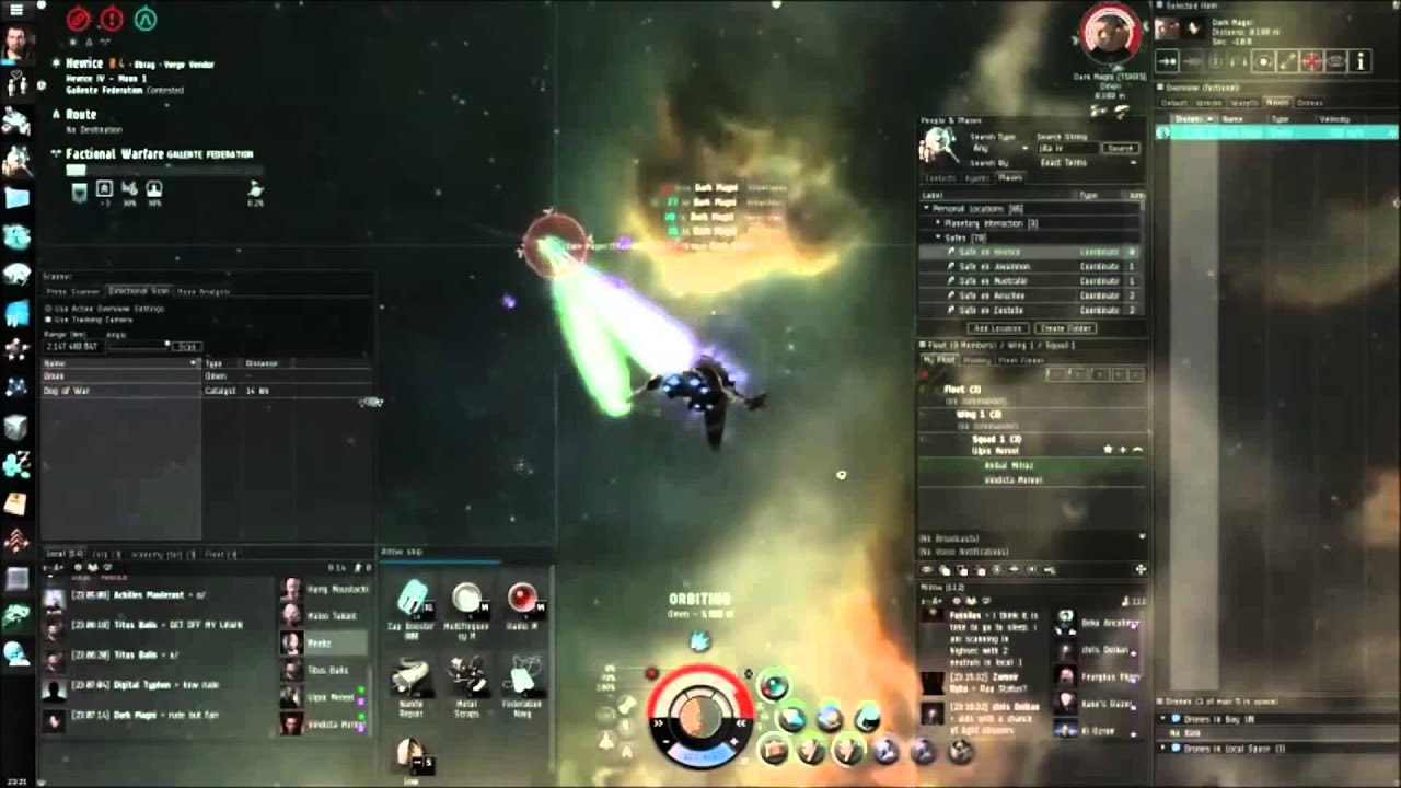 EVE Online Catalyst & Maller vs Omen YouTube