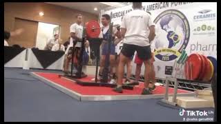 CAMPEON PANAMERICANO BRASIL 2015 59KG OPEN FESUPO IPF POWERLIFTING VENEZUELA CARLOS GARCIA