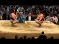 2009年大相撲名古屋場所11日目　琴奨菊VS稀勢の里