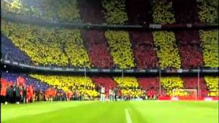 نشيد نادي برشلونة بصوت الجمهور