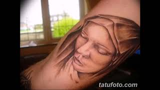 Значение тату икона Божьей Матери - коллекция рисунков интересных готовых тату на фото
