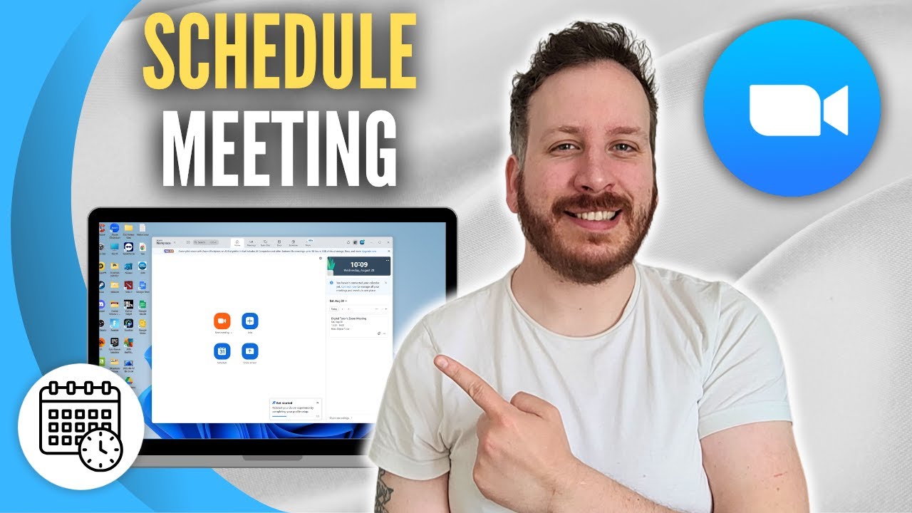 How To Schedule A Meeting In Zoom - YouTube
