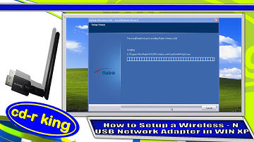 WIRELESS N USB NETWORK ADAPTER IN WINDOWS XP INSTALLATION (WU-NETA-001-R)