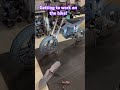 Working on the bike #reelschallenge