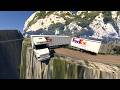 FedEx DOUBLE vs Death Road! 💀