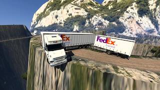 FedEx DOUBLE vs Death Road! 💀