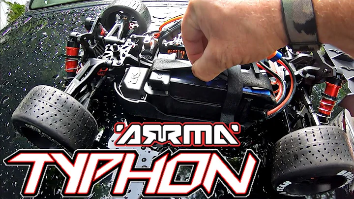 Arrma Typhon 6s FIRST RIP on 53/107 Dboots HOONS with OTB gearing