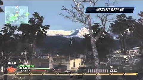 Cross Map Throwing Knife MW2?