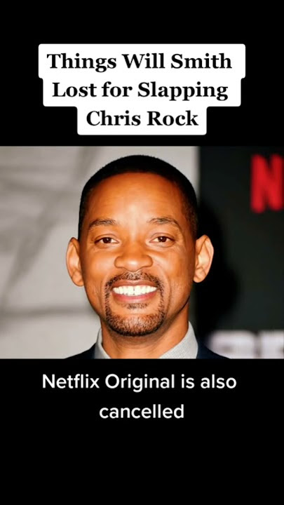 Things Will Smith Lost For Slapping Chris Rock #shorts