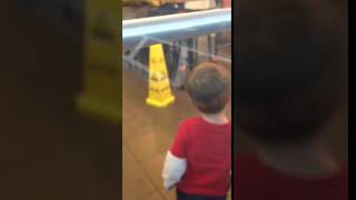 Kid Temper Tantrum At Mcdonalds Cause He Couldnt Get The Toy.......