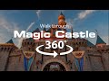 4K Disneyland 360 Walk Through Magic Castle