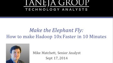 Make Hadoop 10x faster in 10 minutes