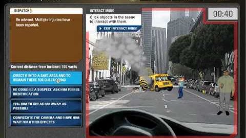 Custom e-Learning - Allen Interactions - Law Enforcement Response to Terrorism