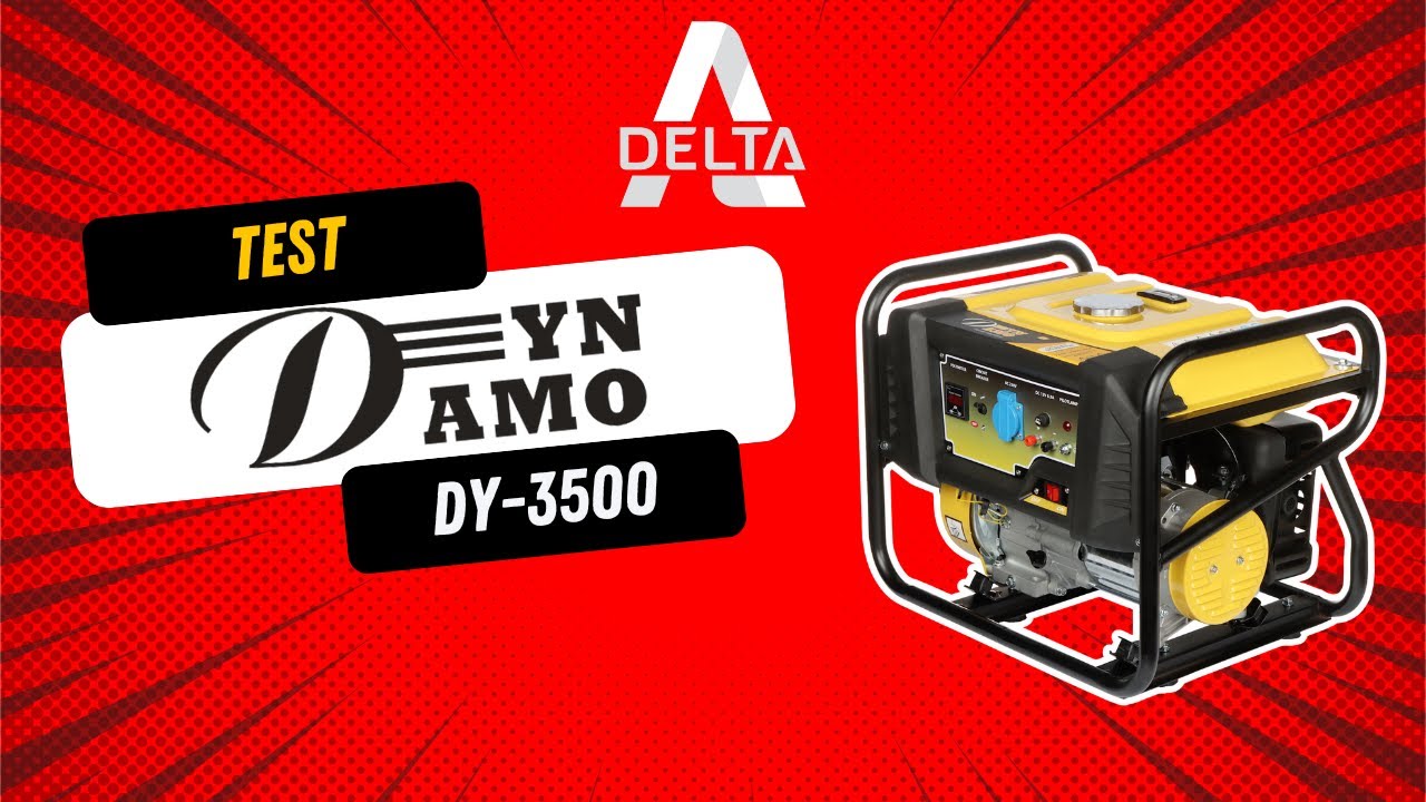 Dynamo DY-3500 Power Generator TEST YouTube