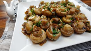 Delicious italian recipe  Butter Mushrooms | Delicious and easy mushroom recipes