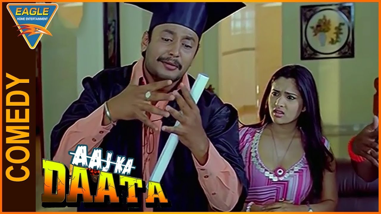Aaj Ka Daata Hindi Dubbed Movie Darshan Ramya Comedy Scene Aaj Ka Daata Hindi Dubbed Movie Darshan Ramya Comedy Scene
