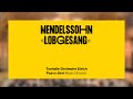 Capture de la vidéo Mendelssohn: Lobgesang · Paavo Järvi & Chen Reiss & Tonhalle-Orchester Zürich