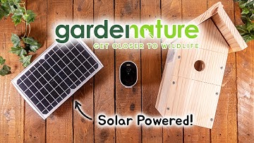 Solar Powered WiFi Bird Box Camera Gardenature - Unboxing