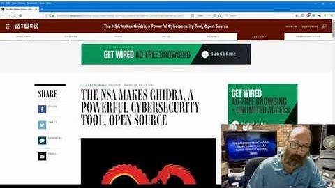 News -The NSA Makes Ghidra, a Powerful Cybersecurity Tool, Open Source