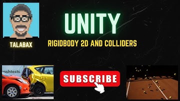 Unity Basics on RigidBody 2d and Colliders.