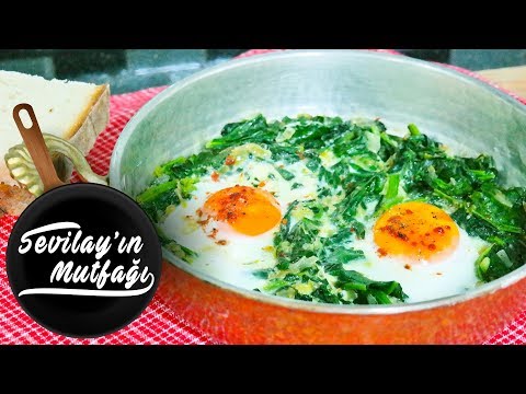 Ispanaklı Yumurta Nasıl Yapılır? | Yumurtalı Ispanak Kavurması Tarifi