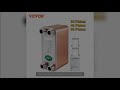 SucceBuy 30/40/60 Plates Heat Exchanger Wort Chiller Stainless Steel Homebrew Brewing Beer Cooler Co