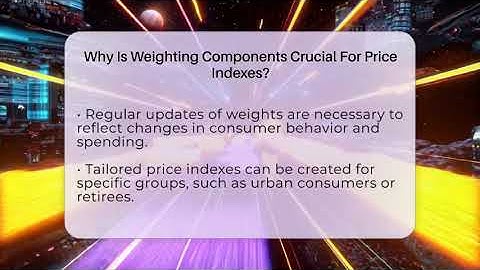 Why Is Weighting Components Crucial For Price Indexes? - Inflation Insight Channel
