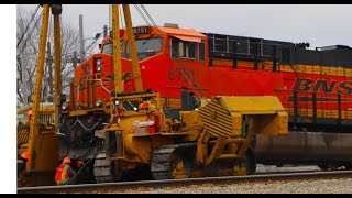 How to change a traction motor starring BNSF 6751