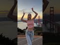 Golden hour hits different at the Golden Gate 🌉✨ #shorts #babymonster