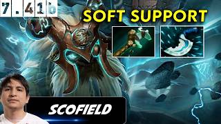 Scofield Earthshaker Soft Support - Dota 2 Patch 7.41b Pro Player Full Gameplay