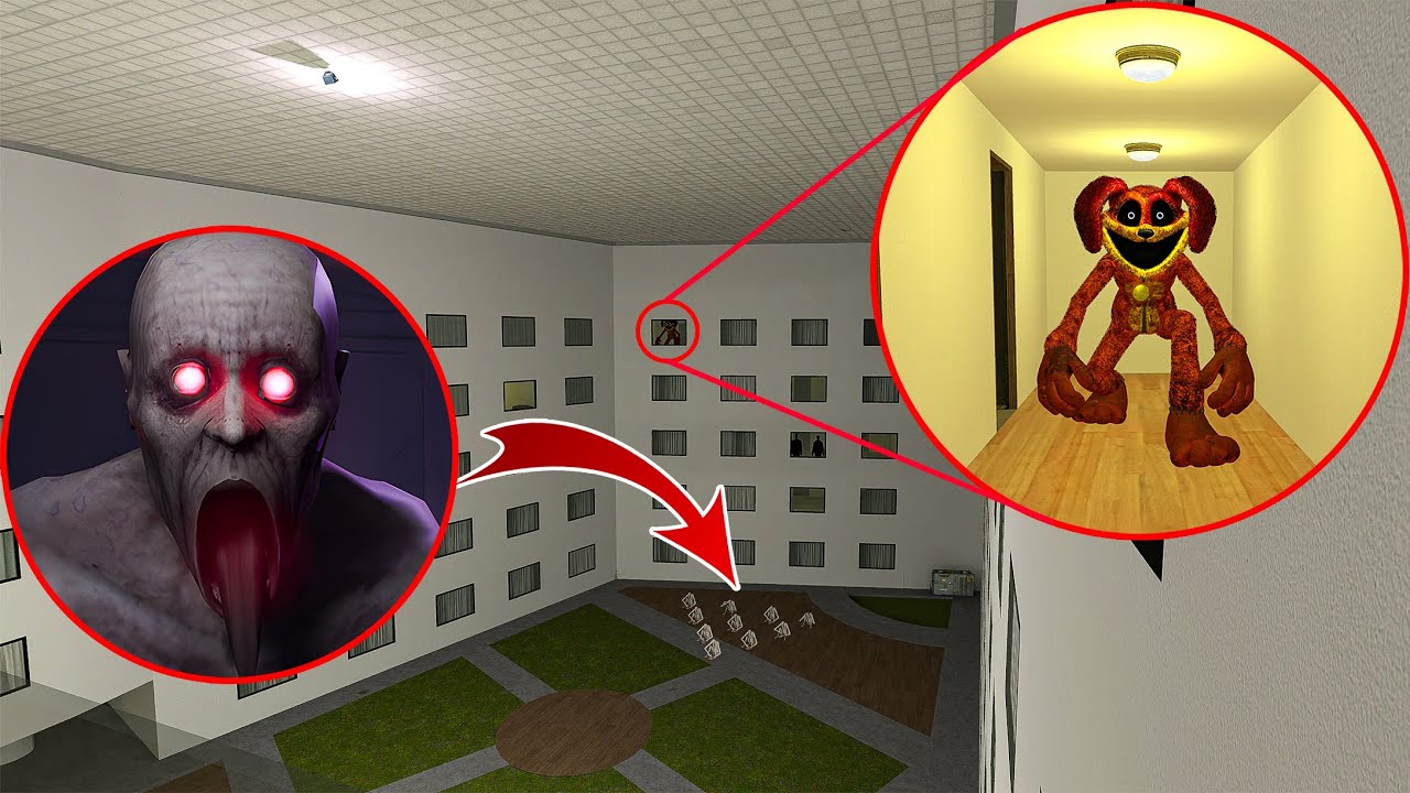 SCP 096 And DogDay Garry's Mod Nextbots Got Out of Hand Again #22