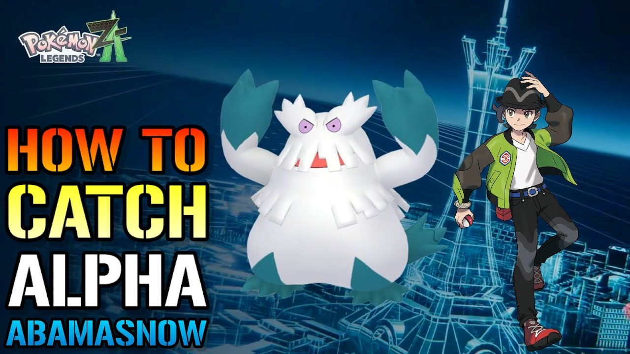 Pokémon Legends: Z-A ALPHA "Abomasnow" Location Guide! How To Catch Him TODAY
