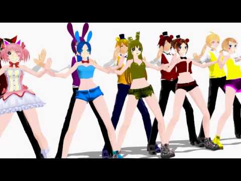MMD FNAF - Little apple(Test model)